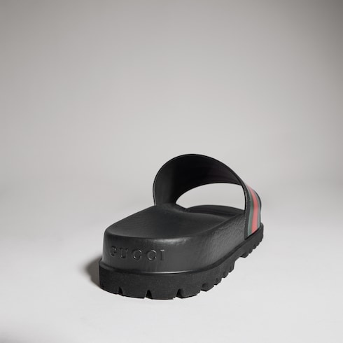 Gucci Slide Sandal with Web - Obrázek 2