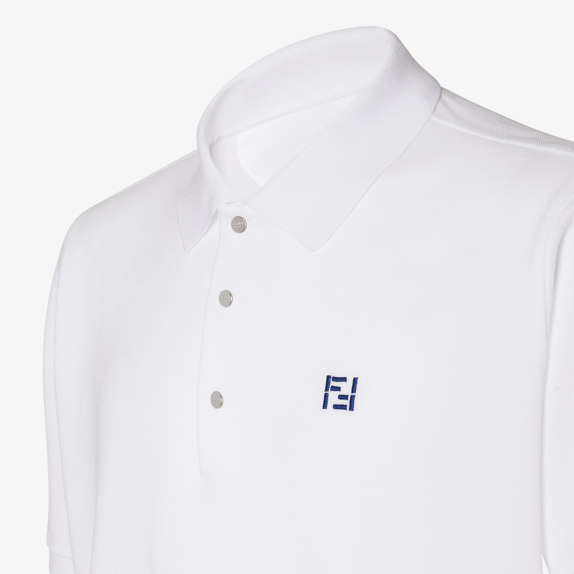 Fendi Polo Shirt bílé - Obrázek 2