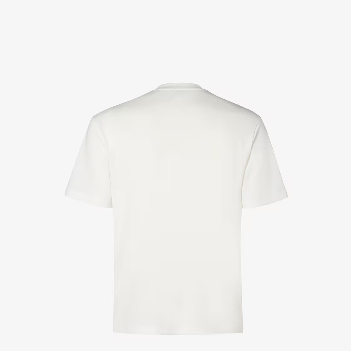Fendi Ivory Cotton T-Shirt bílé - Obrázek 2